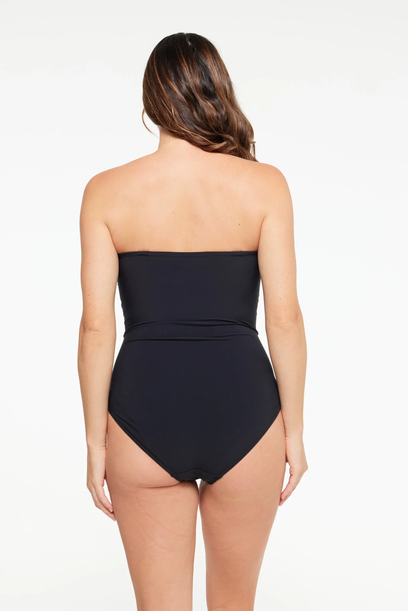 TOGS Black Microfibre Bandeau 1PC