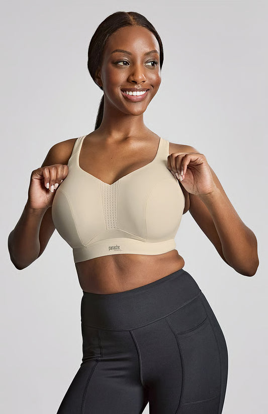 Panache: Chalk Endurance Non-Padded Wired Sports Bra