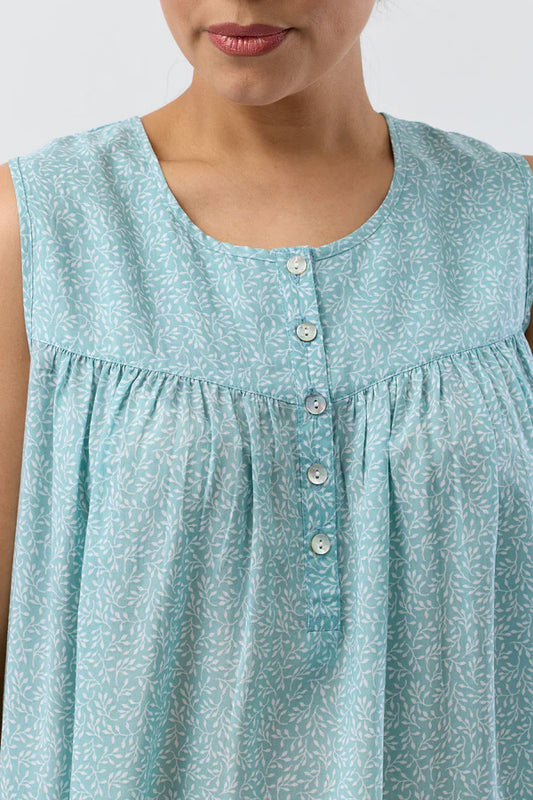 SCHRANK Foliage Sleeveless Nightie