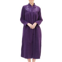 Givoni: Long Length Button Up Dressing Gown