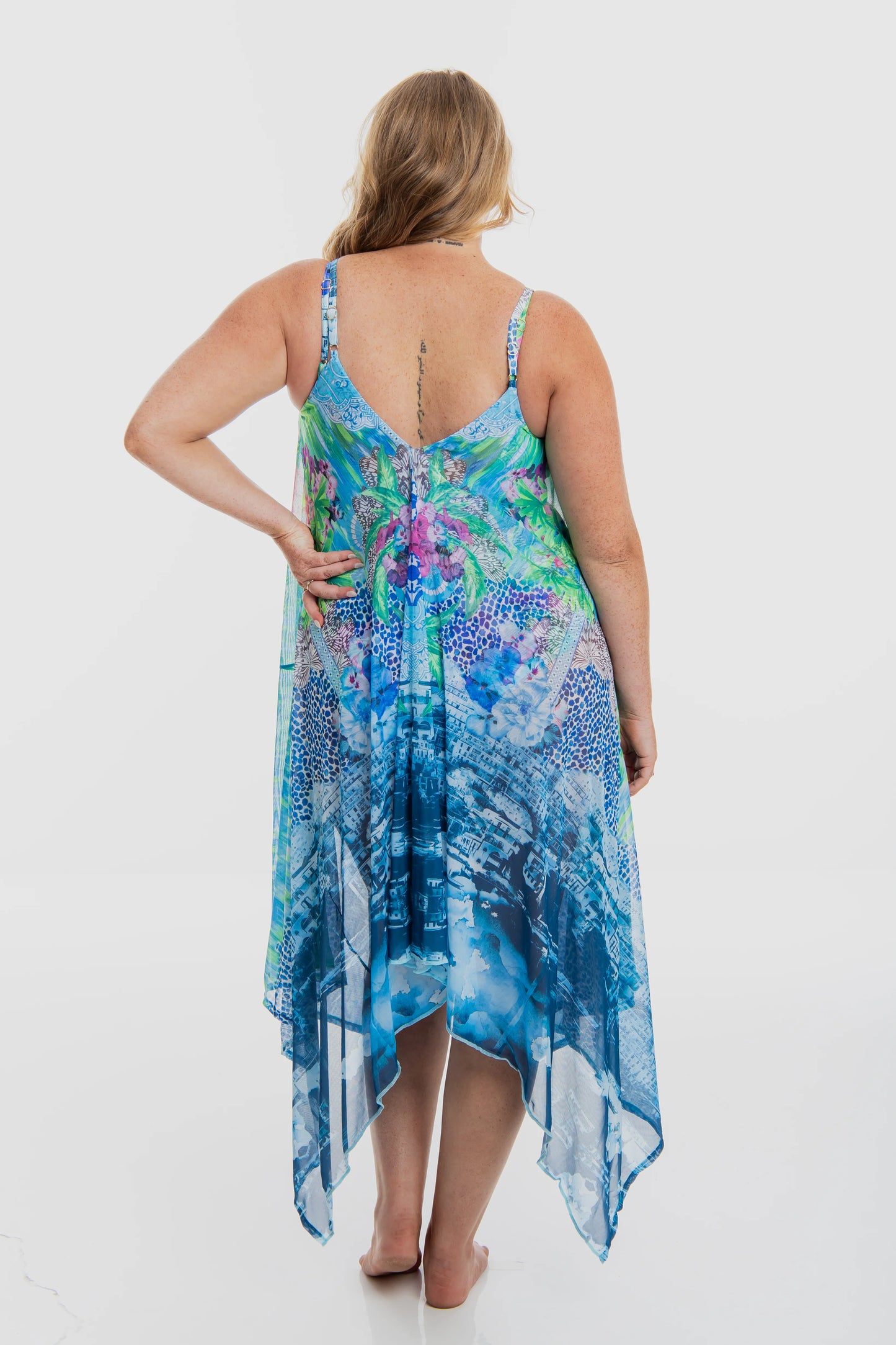 TOGS Granada Mesh Dress