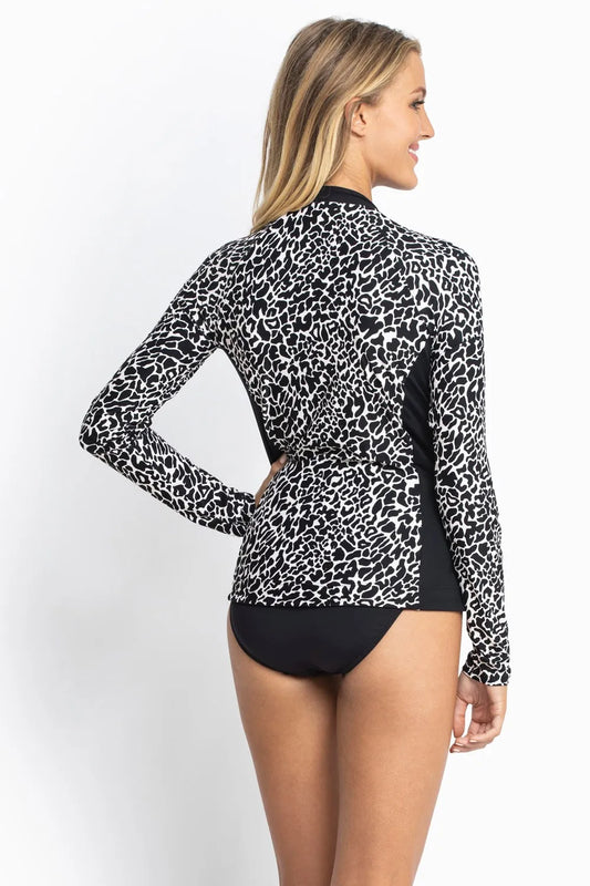 Jantzen: Safari Zip Front Rash Vest UPF 50+
