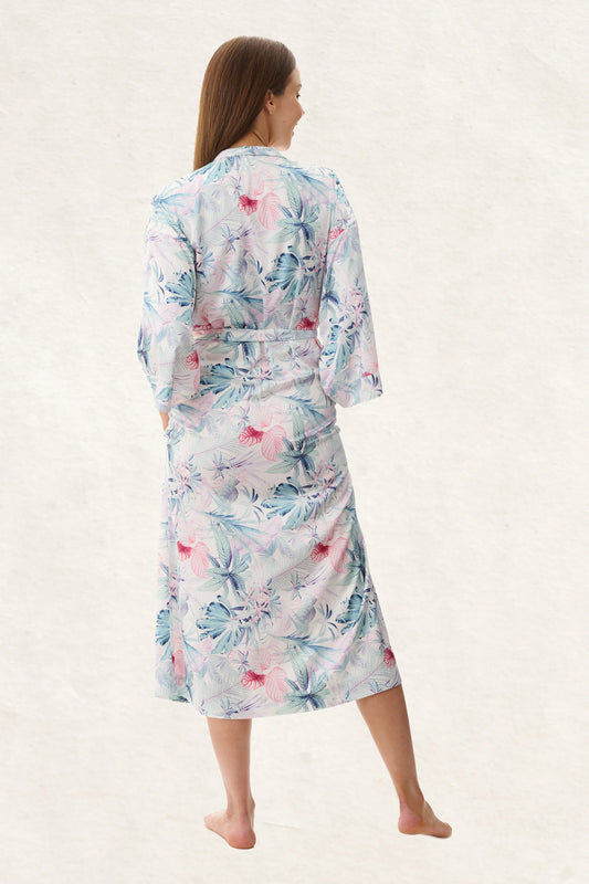 GIVONI Tanya Mid Length Wrap Around Gown