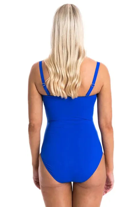Togs: Cobalt Ombre Bandeau One Piece