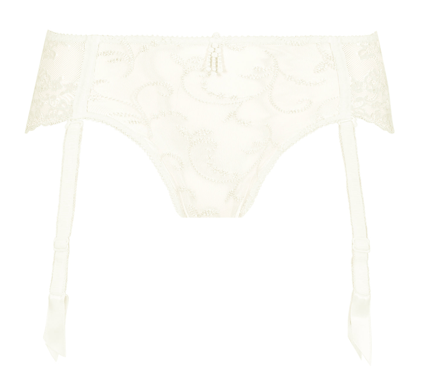 Empreinte: Naturel Ginger Full Brief with Suspender Belt