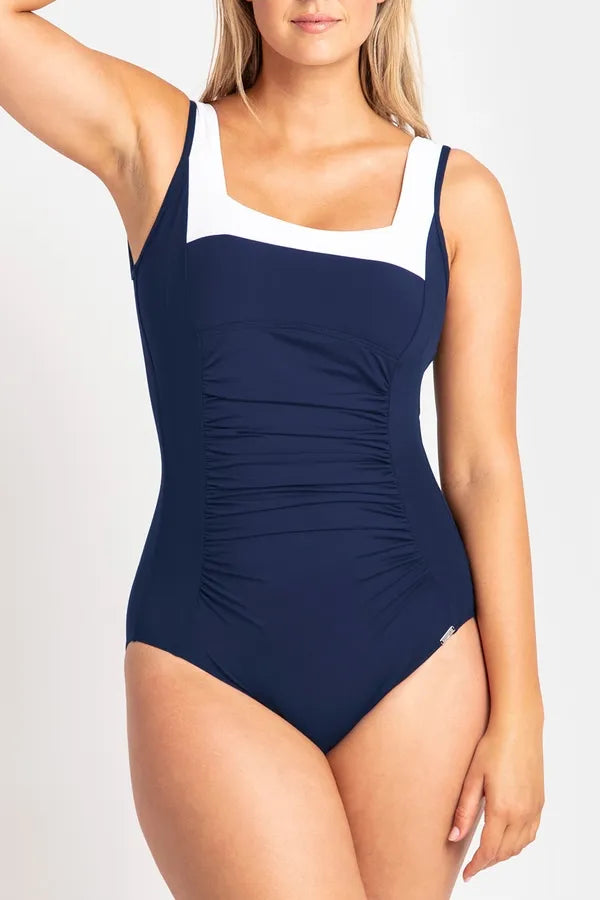 Jantzen: Heritage Classics Square Neck One Piece