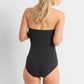 Jantzen : Prism E-F Bandeau One Piece - Black