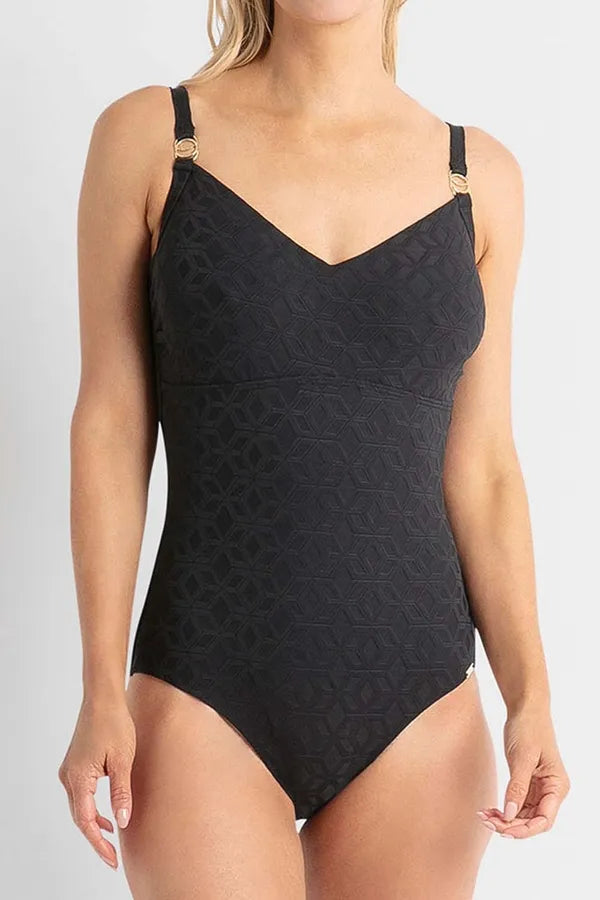 Jantzen : Prism  F-G One Piece - Black