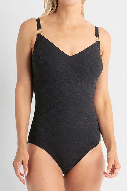 Jantzen : Prism  F-G One Piece - Black