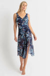 Jantzen : Midi Mesh Sarong - Navy