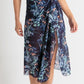 Jantzen : Midi Mesh Sarong - Navy