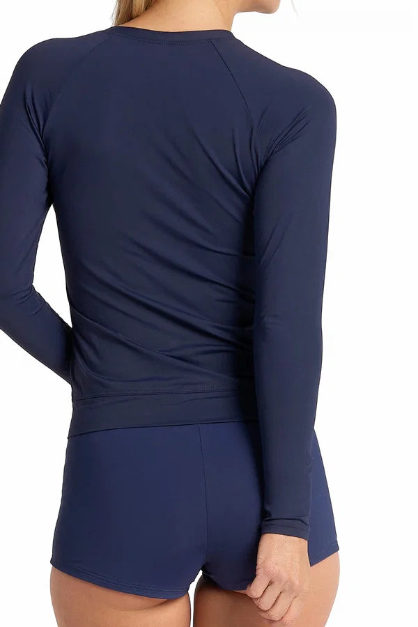 Jantzen:  Cosmopolitan Long Sleeve Zip Rashie