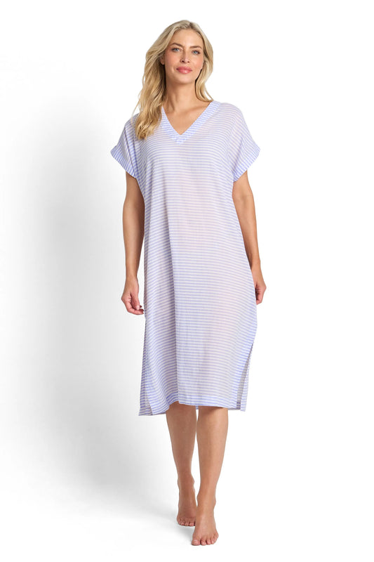 Jantzen: Fresh V-Neck T-Shirt Dress