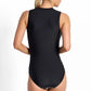 Jantzen: Jantzen Select Active Zip Front Mastectomy One Piece