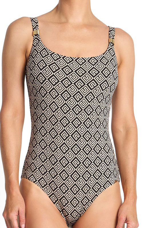 Jantzen: Geneva Cuff Multi Scoop 1 PC Bather