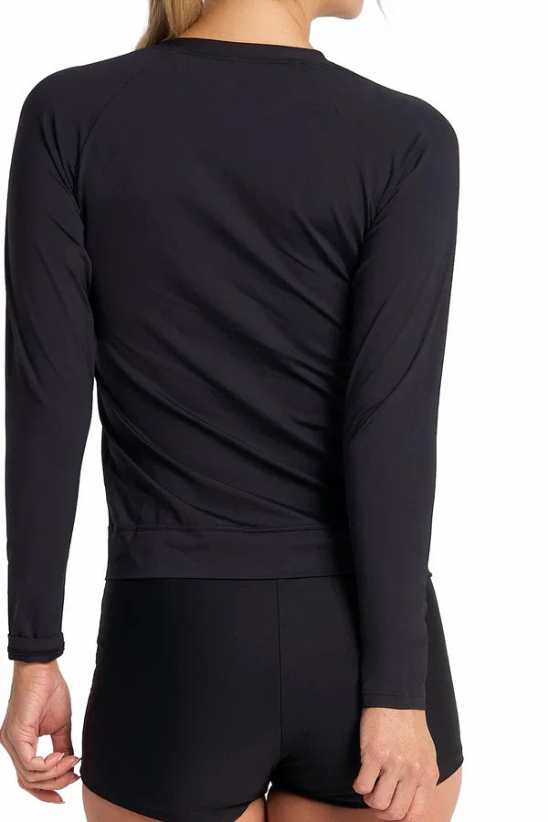 Jantzen:  Cosmopolitan Long Sleeve Zip Rashie