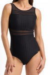 Jantzen: Sky High Mesh High Neck 1PC Bather