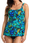 Jantzen: Watermist Multi Scoop Singlet Tankini
