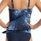 Jantzen: Mood Bandeau Blouson Singlet Tankini