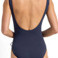 Jantzen: Mood Gathered Surplice One Piece Bather