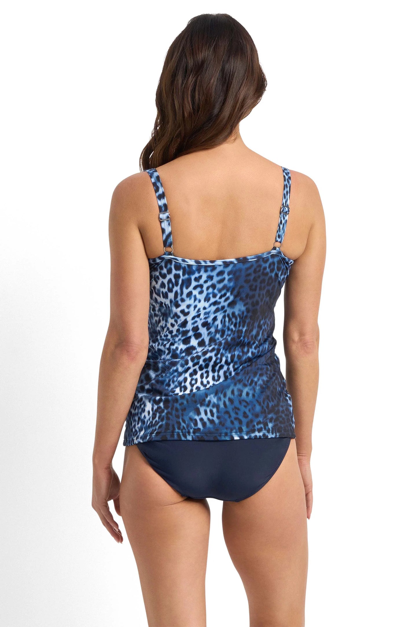 Jantzen: Mood Frill Crossover Singlet Tankini