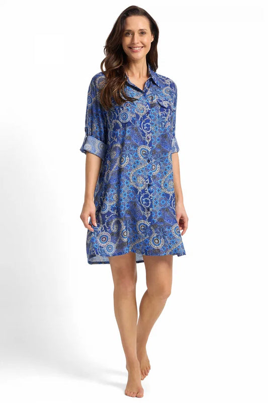 Jantzen:  Desert Button Through Shirt