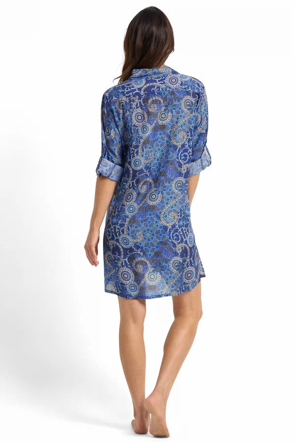 Jantzen:  Desert Button Through Shirt