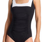 Jantzen - Heritage Square Neck One Piece