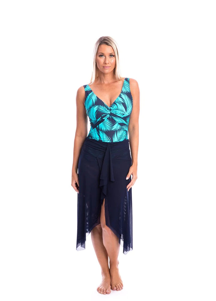 Togs: Mid Length Mesh Frill Skirt
