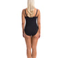 Togs: Ink Sweetheart Ruched One Piece Bather
