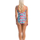 Togs: Seashells Twist Style One Piece Bathers