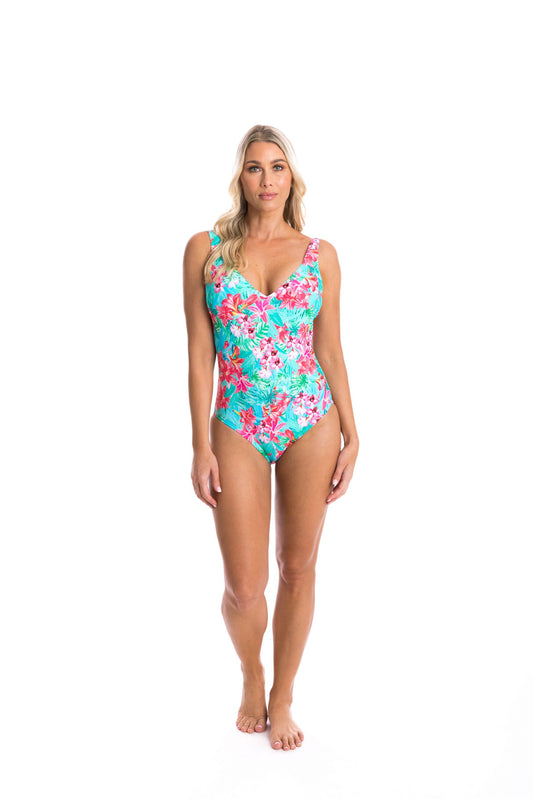 Togs: Laguna V Neck Plunge One Piece Bathers