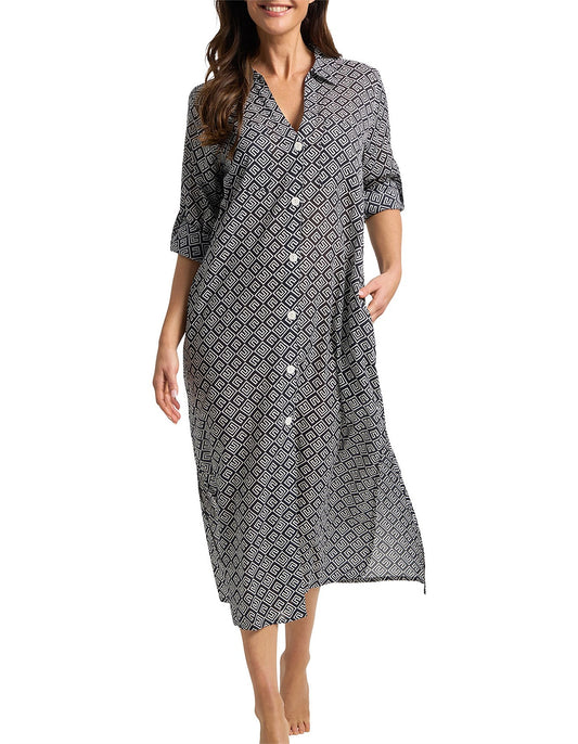 Jantzen: Geneva Button Through Midi Dress