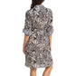 Jantzen: Seashells Straight Hem Button Dress