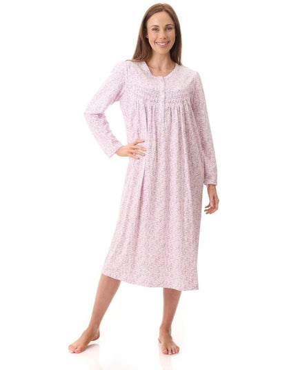 GIVONI LP Thea Mid Length Nightie Cotton