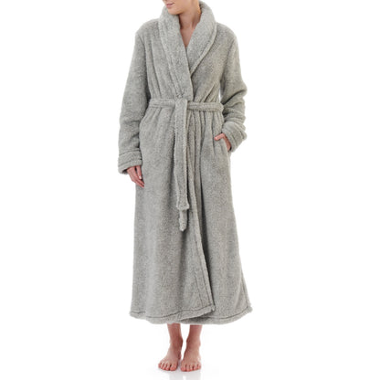 Givoni: Luxury Fleece Long Dressing Gown