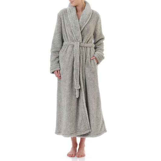 Givoni: Luxury Fleece Long Dressing Gown