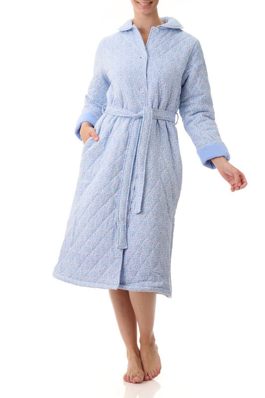 Givoni: Elle Blue Mid Quilt Gown
