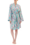 Givoni: Short Wrap. Sleeve with Cuff. Self Waist Tie. 'Naomi'