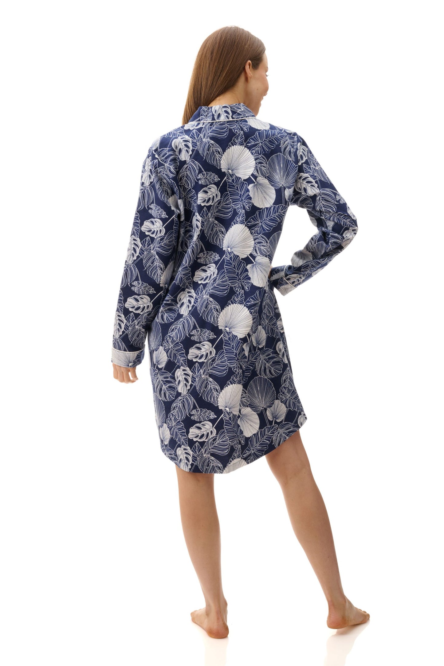 Givoni: Drew Short Sleepshirt Button up
