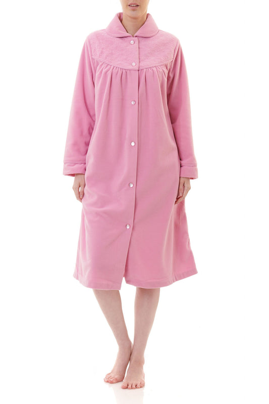 Givoni: Short Length Gown, Button Front. .  'GB'