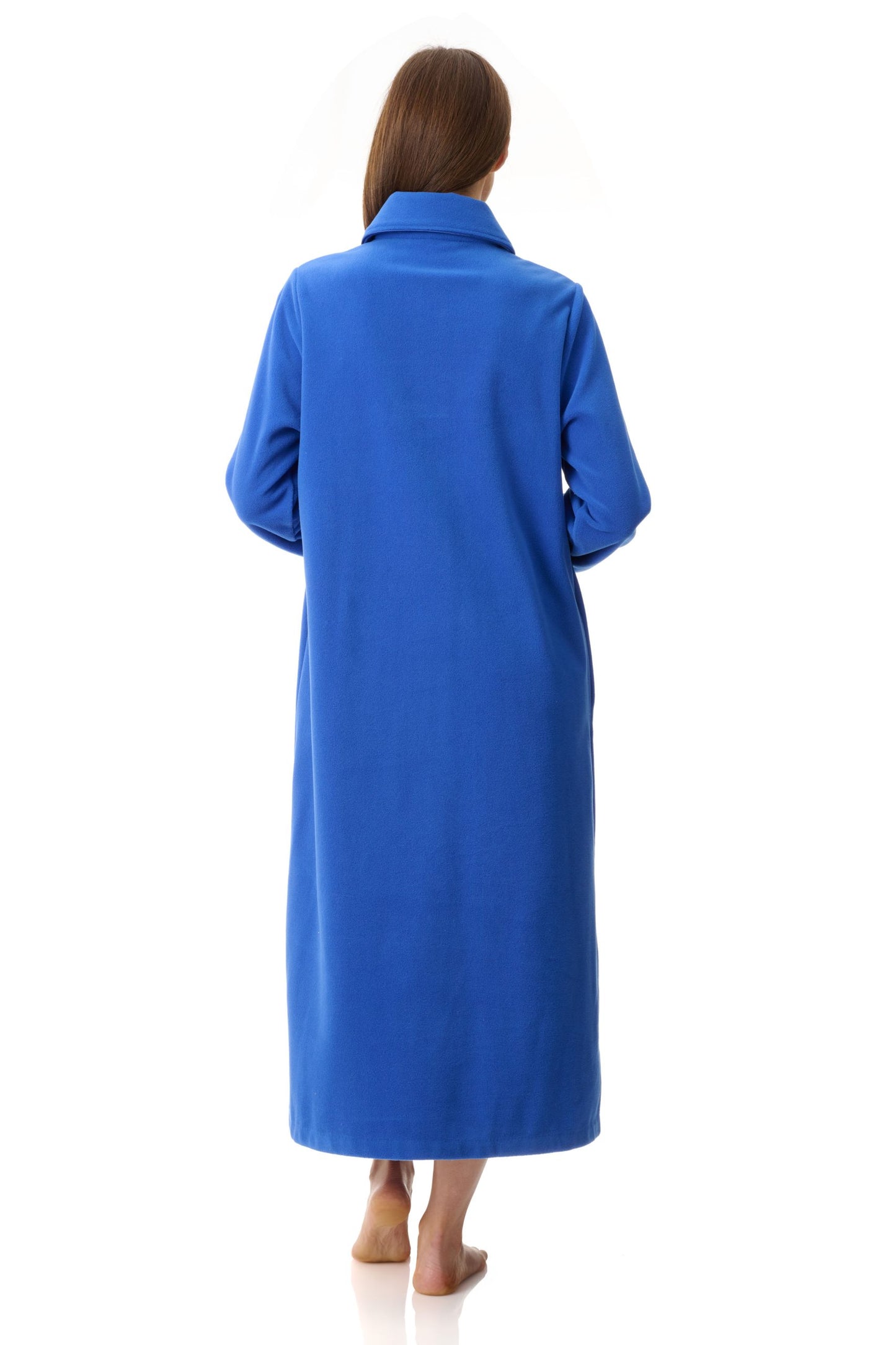 Givoni: High Pile Mid Button Front Gown