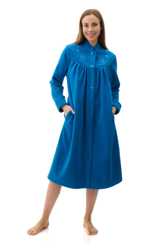 Givoni: High Pile Short Button Gown