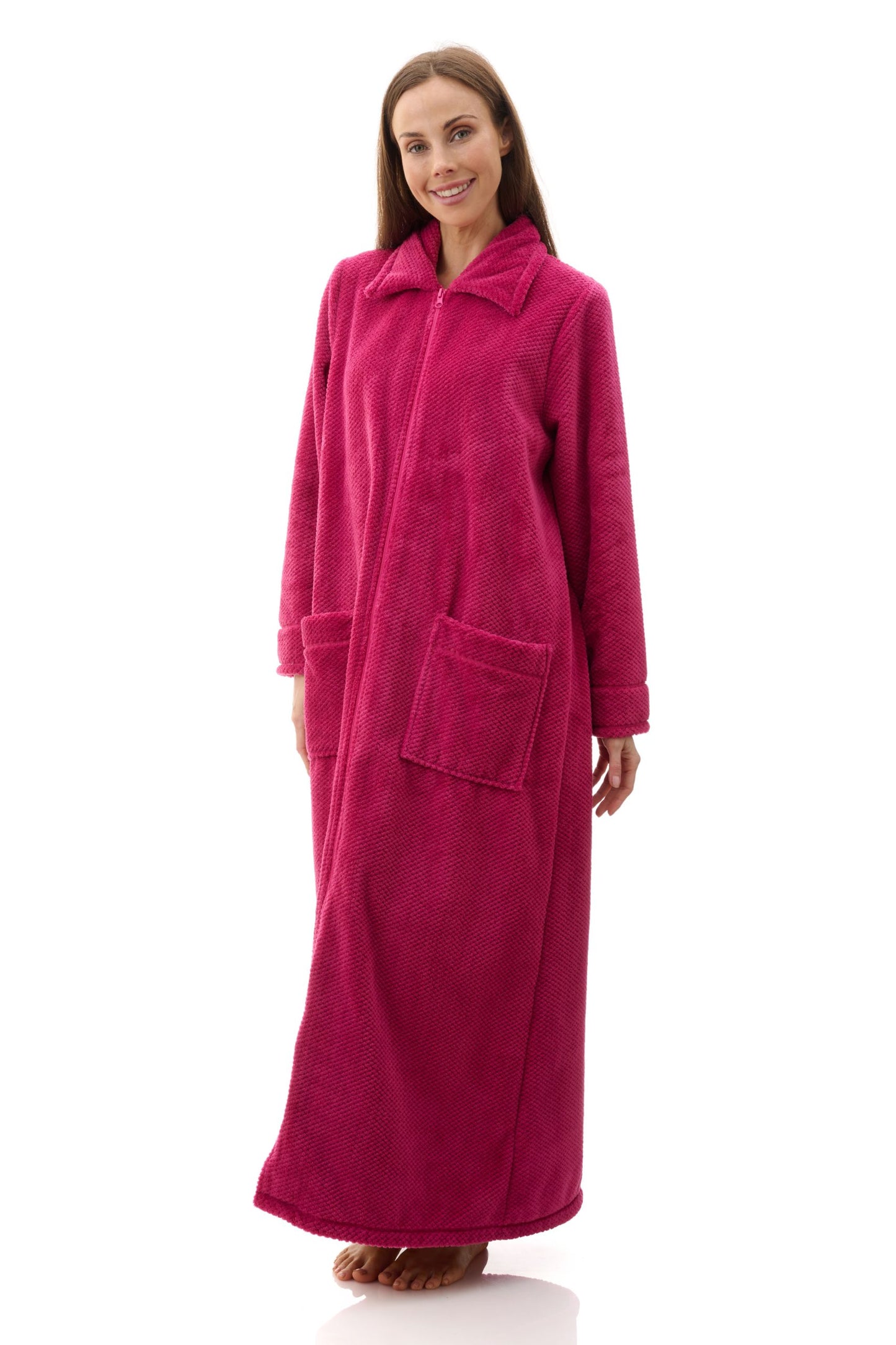 Givoni: Dimple Long Zip Gown