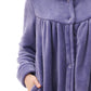 Givoni: LUX Polar Mid Length Gown, Collar & Button Front, Waist Tie.