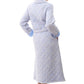 Givoni: Allegra Mid Length Quilted Button up Gown