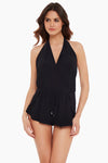 Magicsuit: Solids Bianca Romper Swimsuit