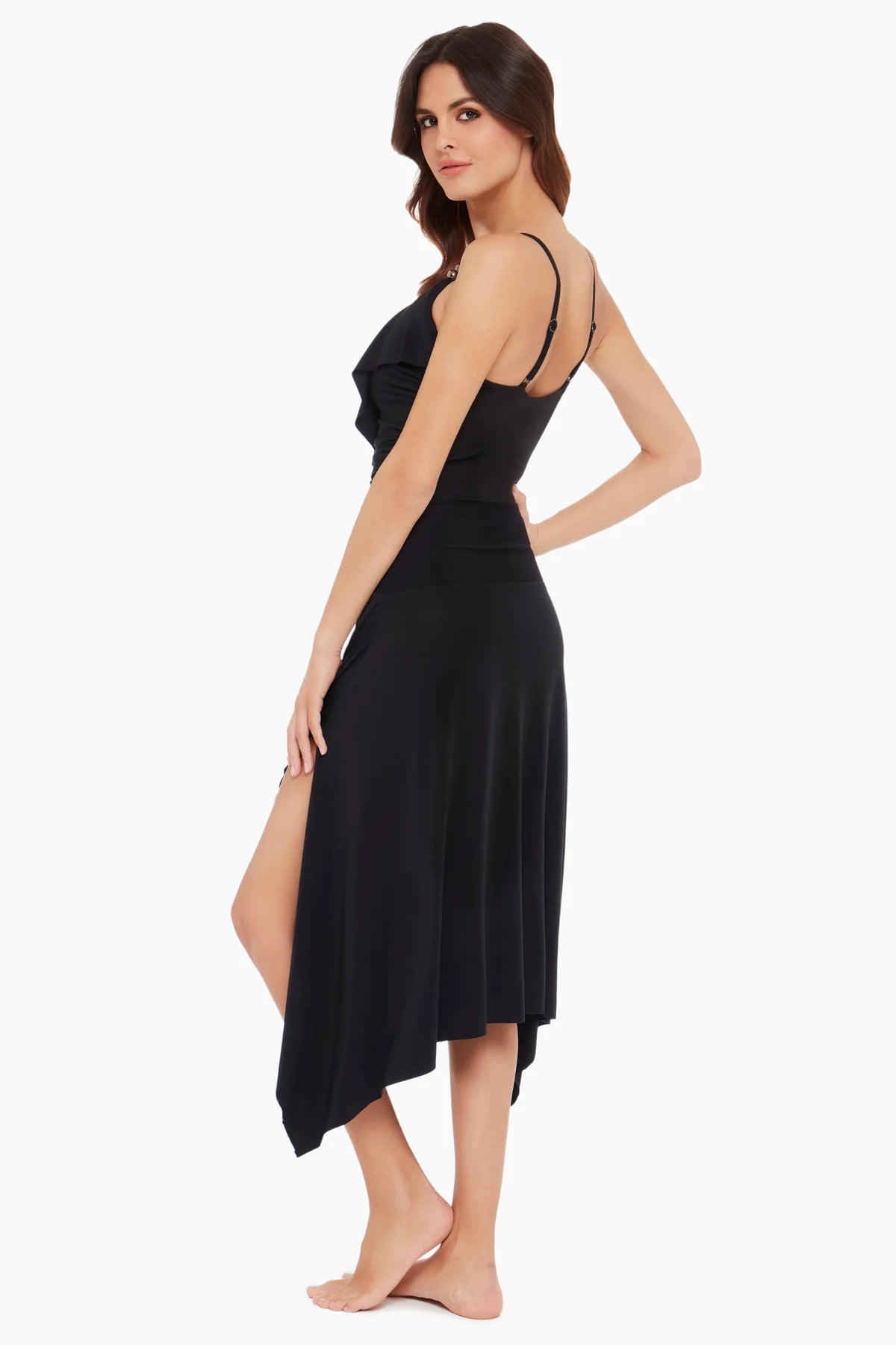 Magicsuit: Cover Ups Jersey Hankerchief Skirt