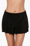 Miraclesuit: Layered Ruffle Skirt Swim Bottom