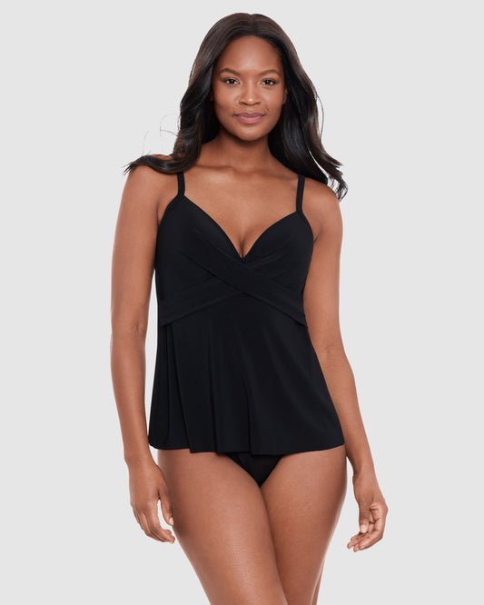 Miraclesuit: Rock Solid Allura Tankini Top